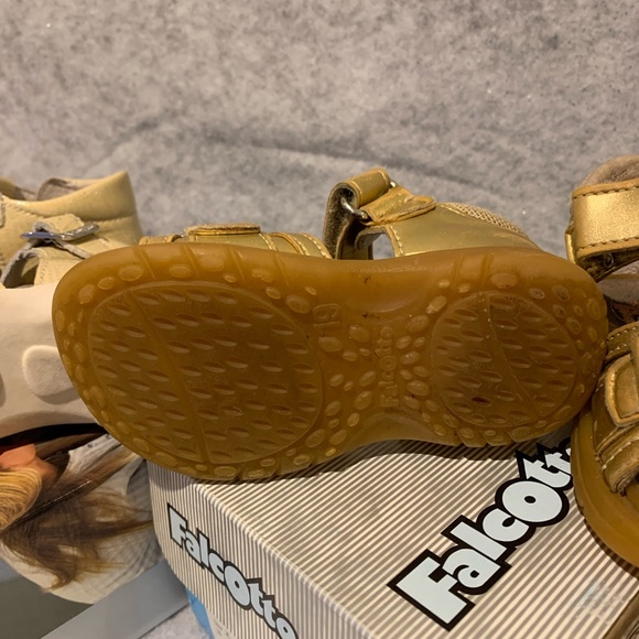 Falcotto leather baby sandals - Picture 2 of 4